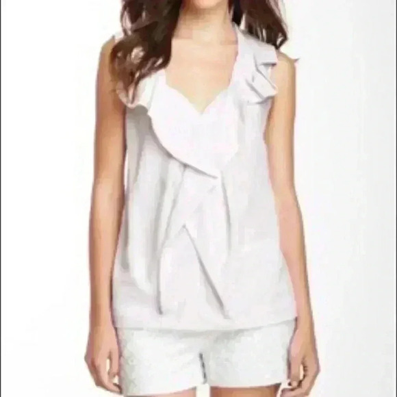 DVF Bobbie sleeves top size 8 women’s - Picture 1 of 4